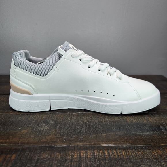 NEW On Cloud The Roger Advantage Womens Size 10 Court Tennis Shoes White - Picture 8 of 12